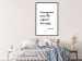Poster Be Your Muse - black English quotes on a white background 134211 additionalThumb 21