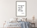 Poster Be Your Muse - black English quotes on a white background 134211 additionalThumb 23