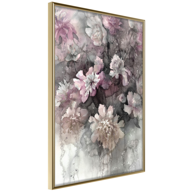 Wall Poster Tinted Feeling - floral composition of flowers in a watercolor motif 134811 additionalImage 3
