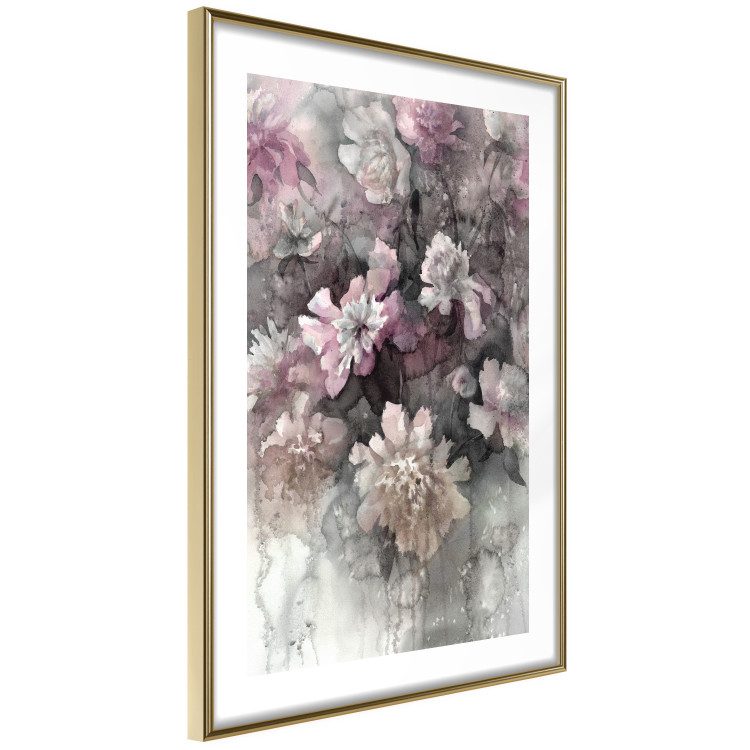 Wall Poster Tinted Feeling - floral composition of flowers in a watercolor motif 134811 additionalImage 11