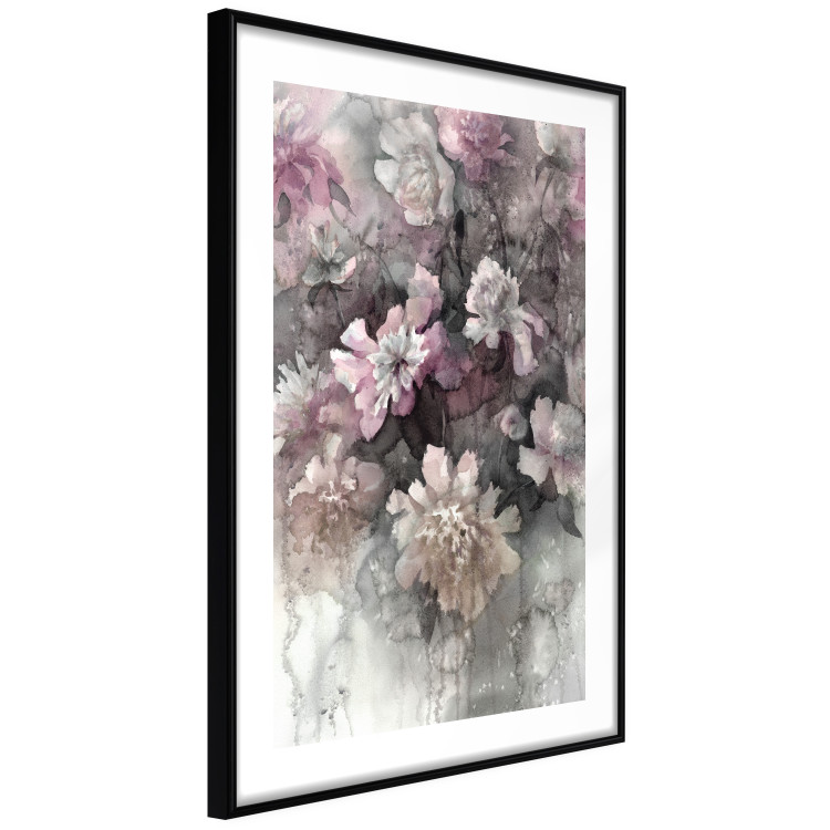 Wall Poster Tinted Feeling - floral composition of flowers in a watercolor motif 134811 additionalImage 12