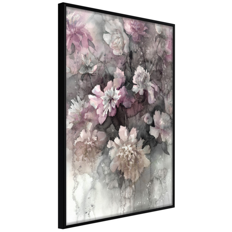 Wall Poster Tinted Feeling - floral composition of flowers in a watercolor motif 134811 additionalImage 2