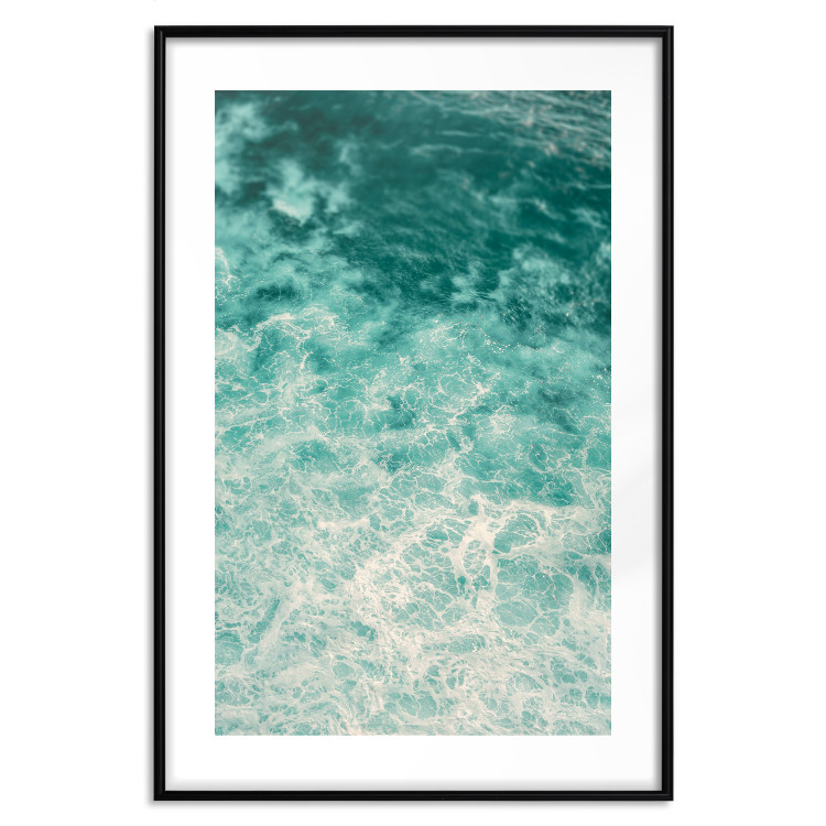 Wall Poster Joyful Dance - seascape of turquoise water with gentle waves 135311 additionalImage 17