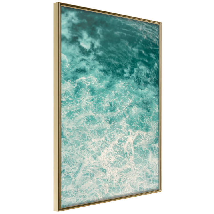 Wall Poster Joyful Dance - seascape of turquoise water with gentle waves 135311 additionalImage 10