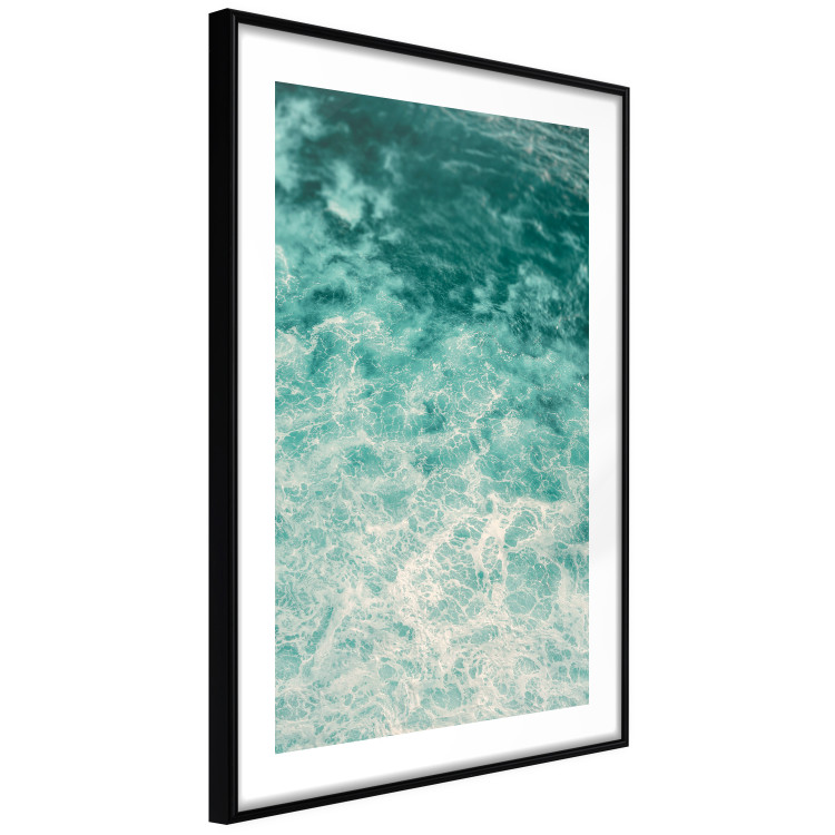 Wall Poster Joyful Dance - seascape of turquoise water with gentle waves 135311 additionalImage 5