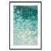 Wall Poster Joyful Dance - seascape of turquoise water with gentle waves 135311 additionalThumb 24