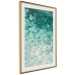 Wall Poster Joyful Dance - seascape of turquoise water with gentle waves 135311 additionalThumb 3