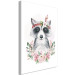 Canvas Art Print Raccoon with headband - Colorful graphics with animals for children 135711 additionalThumb 2