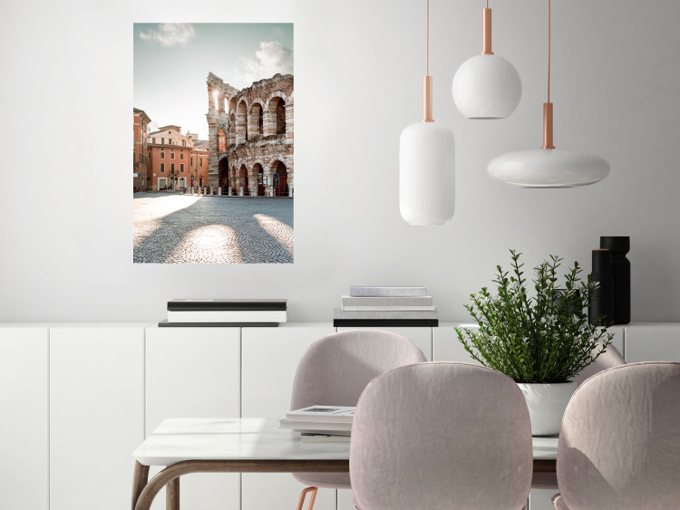 Wall Poster Colosseum Ruins - sunny landscape of historic Italian architecture 135911 additionalImage 22
