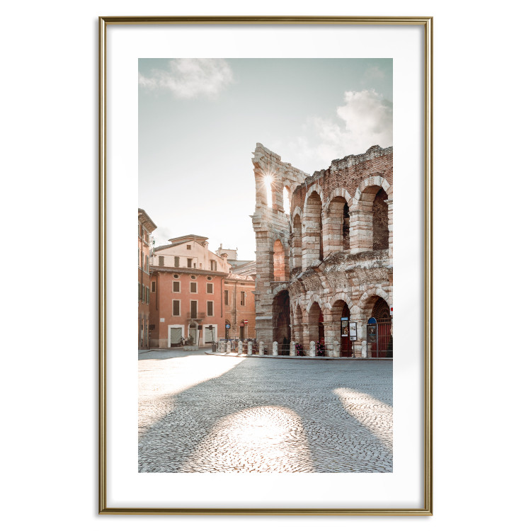 Wall Poster Colosseum Ruins - sunny landscape of historic Italian architecture 135911 additionalImage 13