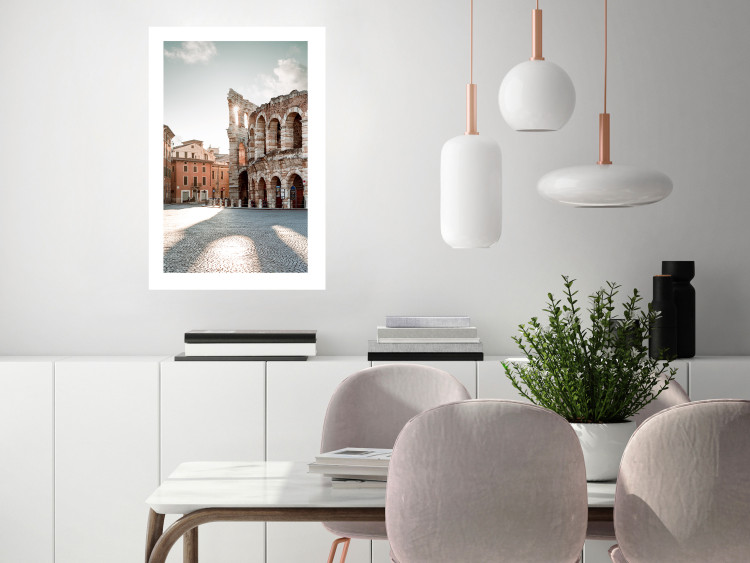 Wall Poster Colosseum Ruins - sunny landscape of historic Italian architecture 135911 additionalImage 23