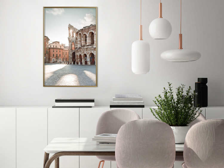 Wall Poster Colosseum Ruins - sunny landscape of historic Italian architecture 135911 additionalImage 16