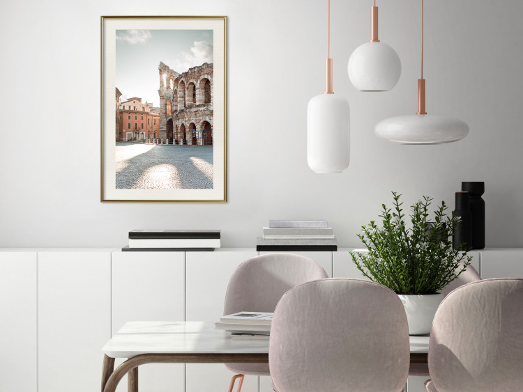 Wall Poster Colosseum Ruins - sunny landscape of historic Italian architecture 135911 additionalImage 26