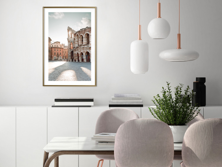 Wall Poster Colosseum Ruins - sunny landscape of historic Italian architecture 135911 additionalImage 24