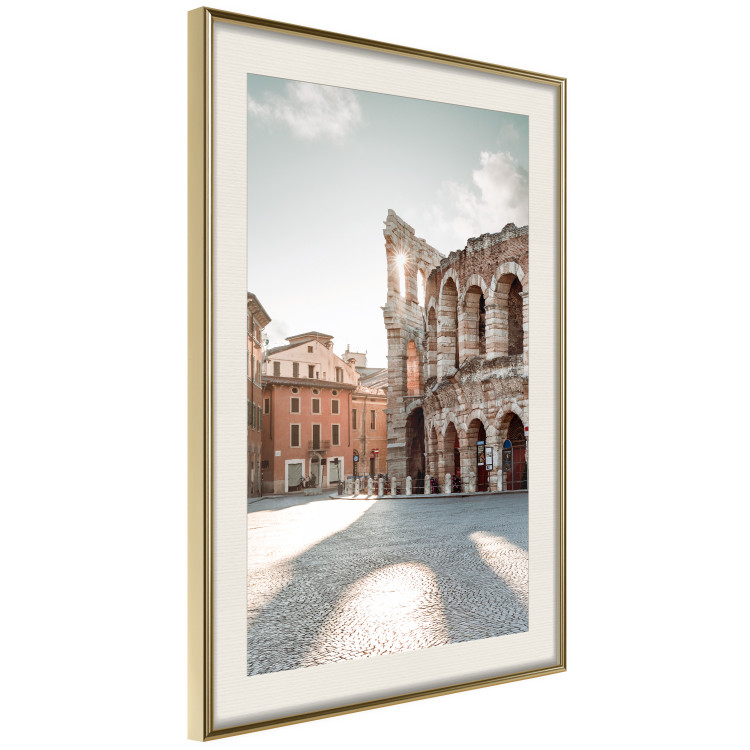 Wall Poster Colosseum Ruins - sunny landscape of historic Italian architecture 135911 additionalImage 6