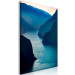 Canvas Aurlandsfjord (1-piece) Vertical - blue landscape amidst mountains 138711 additionalThumb 2