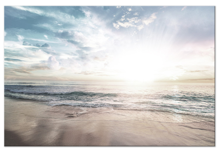 Canvas Print Sunny Morning (1-piece) Wide - sea and bright sky 138811