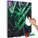 Paint by Number Kit Lush Nature - Long Blades of Green and Purple Grass 146211 additionalThumb 6