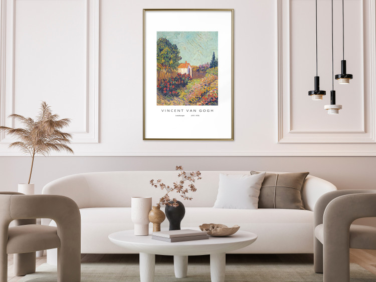Wall Poster Landscape - Reproduction of Vincent Van Gogh in a Modern Edition 149711 additionalImage 20