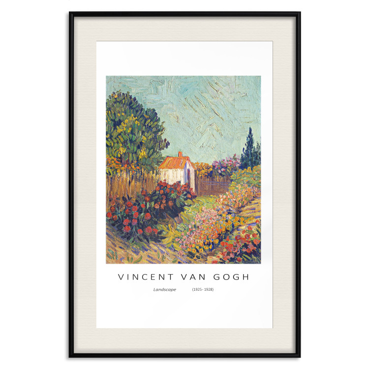 Wall Poster Landscape - Reproduction of Vincent Van Gogh in a Modern Edition 149711 additionalImage 11
