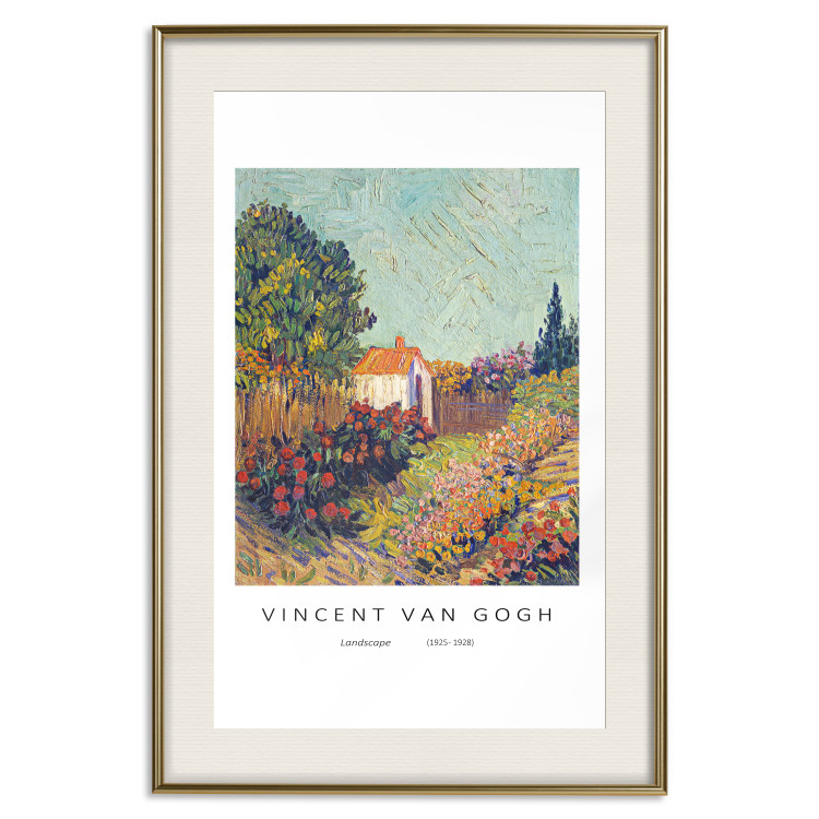 Wall Poster Landscape - Reproduction of Vincent Van Gogh in a Modern Edition 149711 additionalImage 9