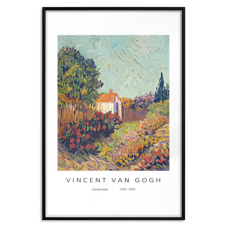 Wall Poster Landscape - Reproduction of Vincent Van Gogh in a Modern Edition 149711 additionalImage 23
