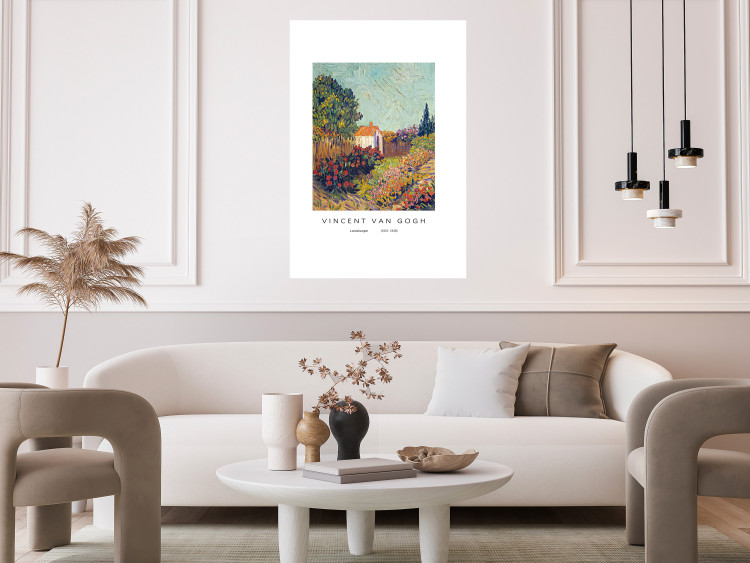 Wall Poster Landscape - Reproduction of Vincent Van Gogh in a Modern Edition 149711 additionalImage 10