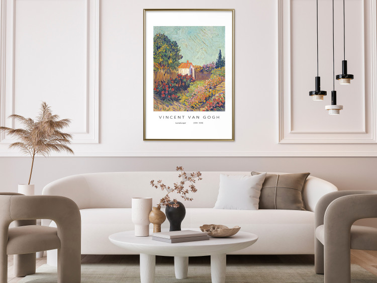 Wall Poster Landscape - Reproduction of Vincent Van Gogh in a Modern Edition 149711 additionalImage 22