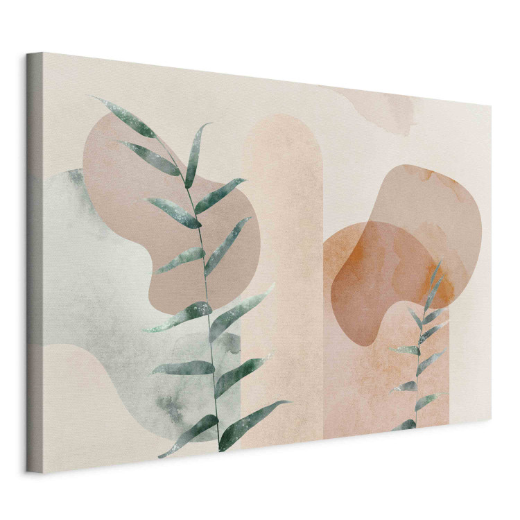 Large canvas print Plant Composition - Abstract Twigs Against the Background of Delicate Forms [Large Forms] 151211 additionalImage 2