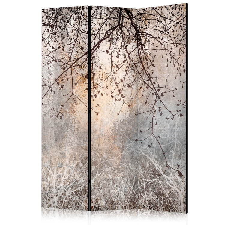 Room Divider Screen Decorative Tree - Delicate Twigs With Flowers in the Colors of the Morning [Room Dividers] 151411