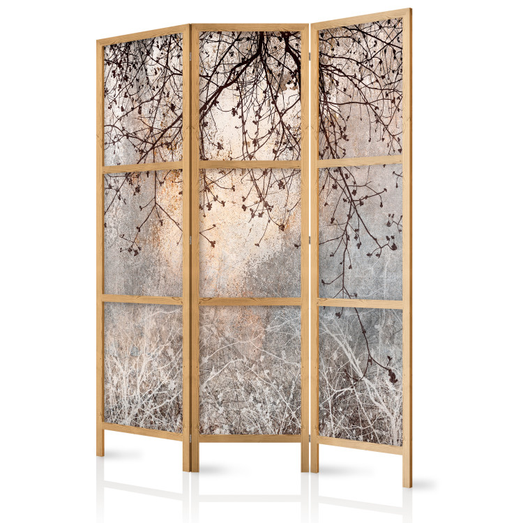 Room Divider Screen Decorative Tree - Delicate Twigs With Flowers in the Colors of the Morning [Room Dividers] 151411 additionalImage 5