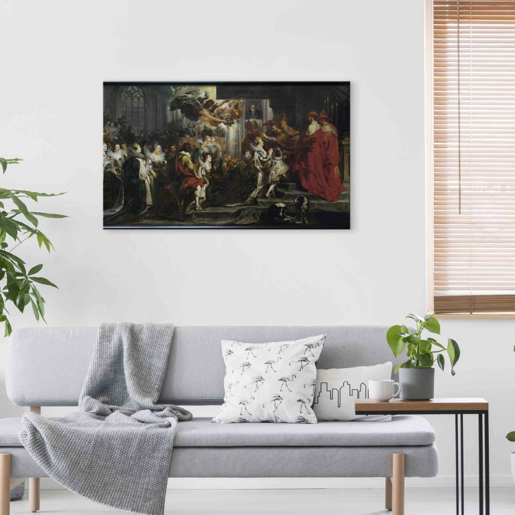 Reproduction Painting The marriage per procurationem of Marie de' Medici and King Henri IV of France 154211 additionalImage 5