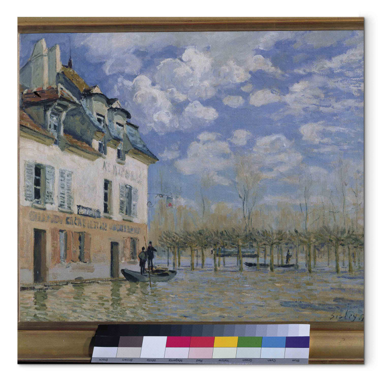 Art Reproduction The Boat in the Flood, Port-Marly 155111