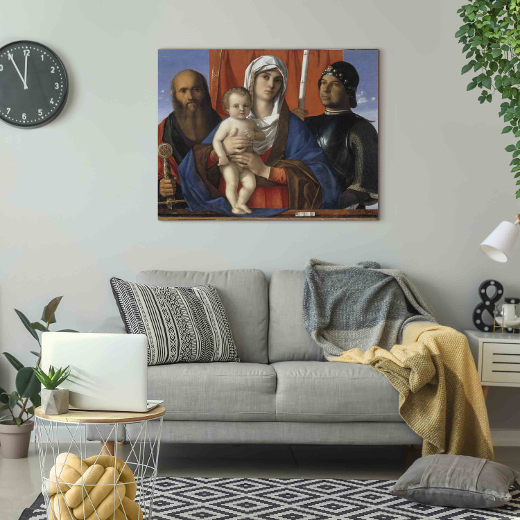 Art Reproduction Mary with the Child between Saints Paul and George 156211 additionalImage 5