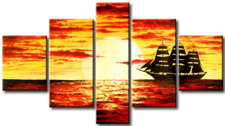 Canvas Print Sailing boat 49611