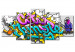 Canvas Graffiti: city jungle 50011
