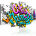 Canvas Graffiti: city jungle 50011 additionalThumb 2