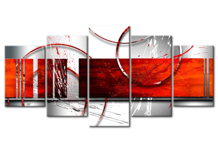Canvas Print Emphasis: red theme 55811