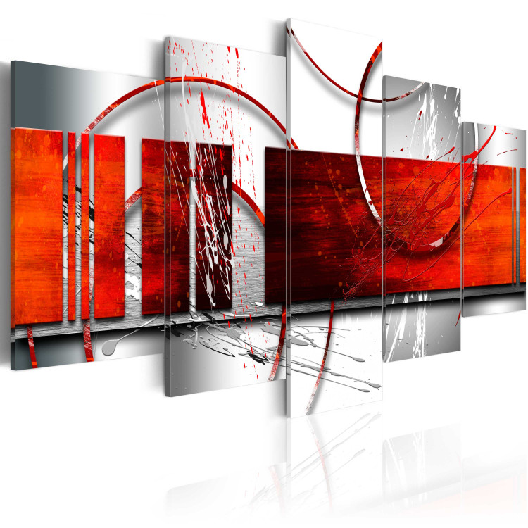 Canvas Print Emphasis: red theme 55811 additionalImage 2