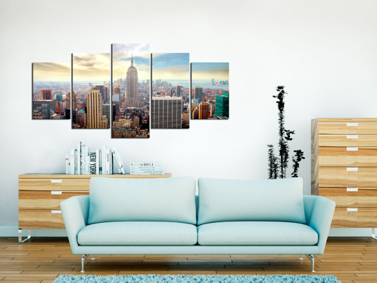 Canvas Print  Morning in New York City 58411 additionalImage 3