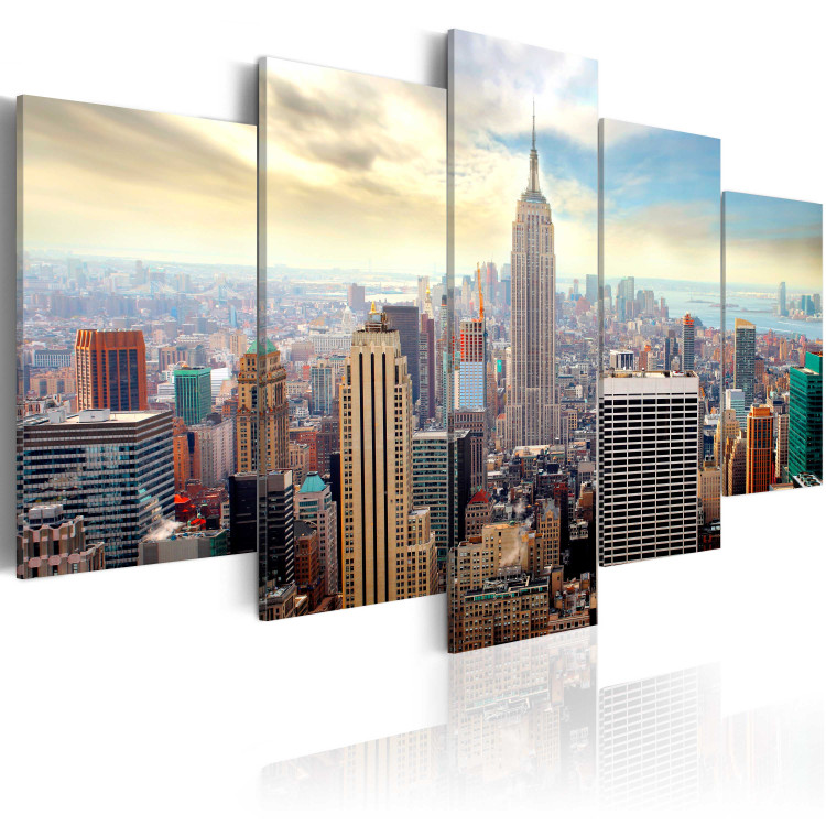 Canvas Print  Morning in New York City 58411 additionalImage 2