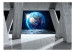Wall Mural View from the moon - starscape of space with Earth and sun 72511 additionalThumb 1