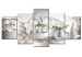 Print On Glass Pearl Dance of Orchids [Glass] 92411 additionalThumb 2