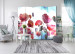 Room Separator Swayed by the Wind II - red poppy flowers on a light blue background 95611 additionalThumb 4