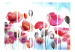Room Separator Swayed by the Wind II - red poppy flowers on a light blue background 95611 additionalThumb 3