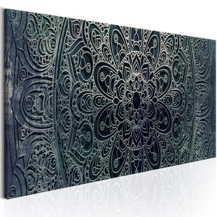 Canvas Print Mandala: Malachite Calm 97511 additionalImage 2