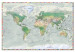 Decorative Pinboard World Map: Graphite Currents [Cork Map] 98011 additionalThumb 2