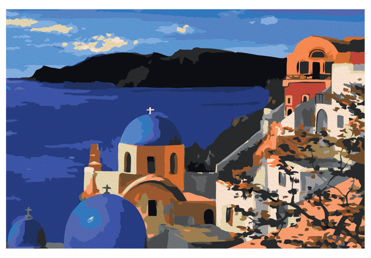 Paint by Number Kit Santorini  107321 additionalImage 7