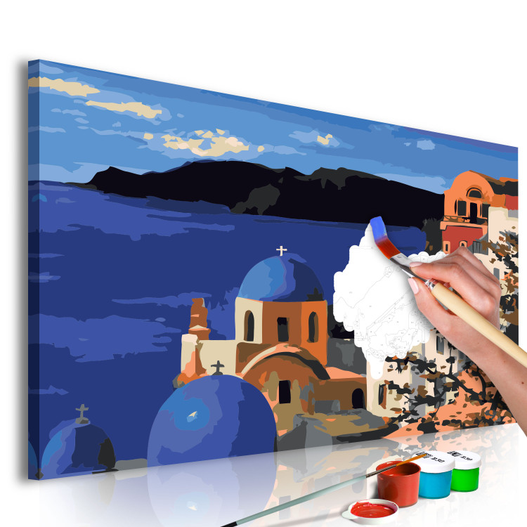 Paint by Number Kit Santorini  107321 additionalImage 3
