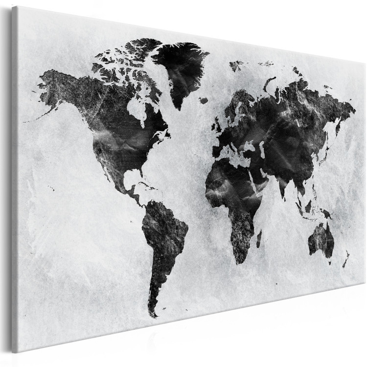 Canvas Art Print Colourless World (1 Part) Wide 107821 additionalImage 2